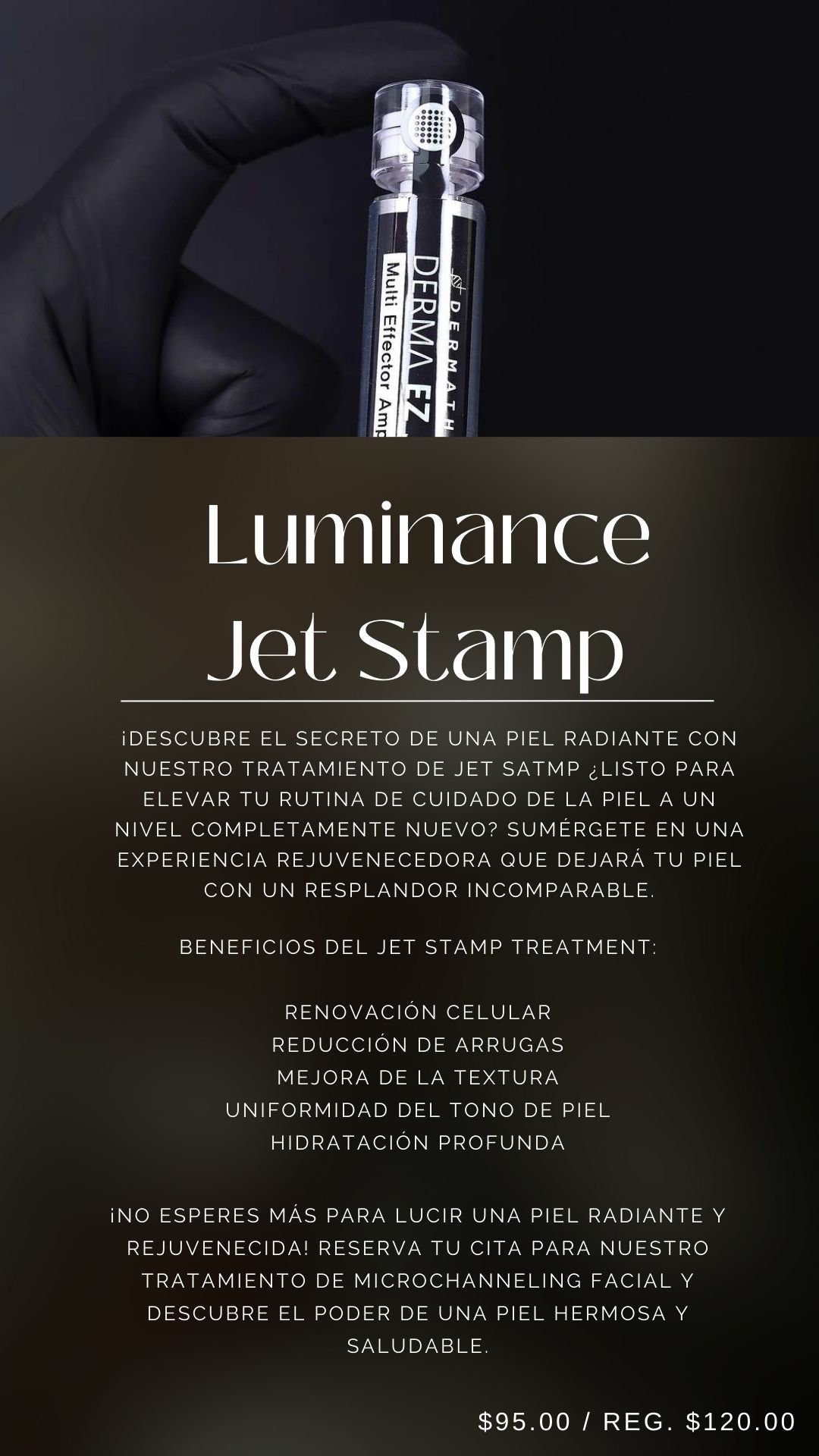 Luminance Jet Stamp Facial